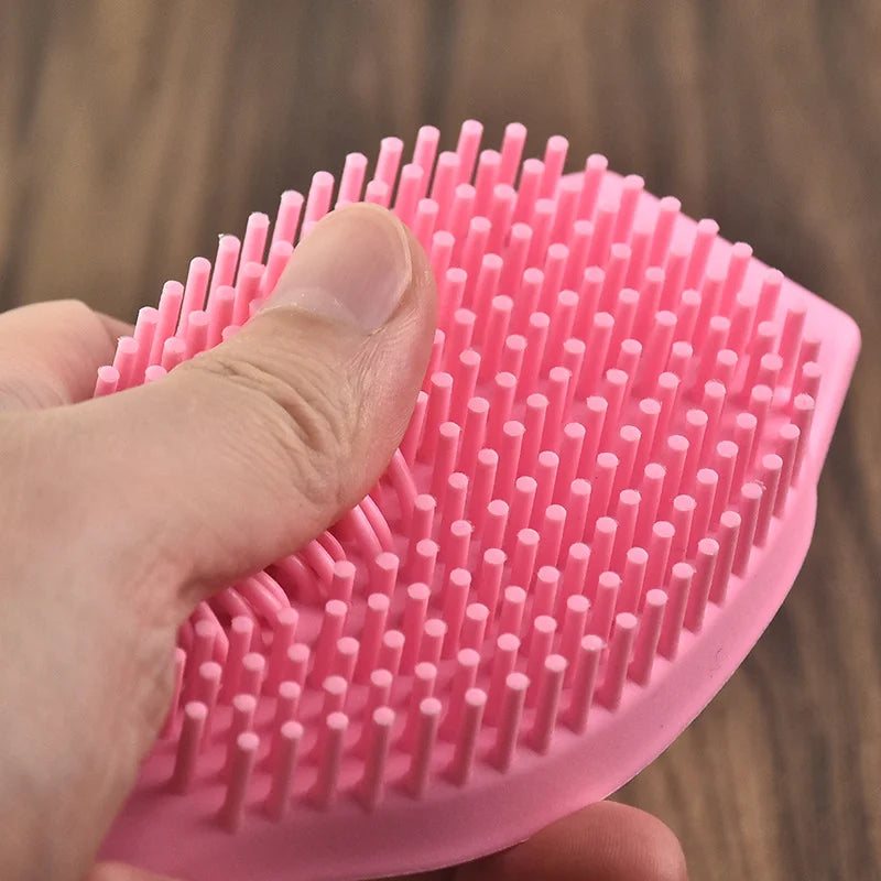 Long Handle Silicone Dishwashing Brush Hangable Pot &