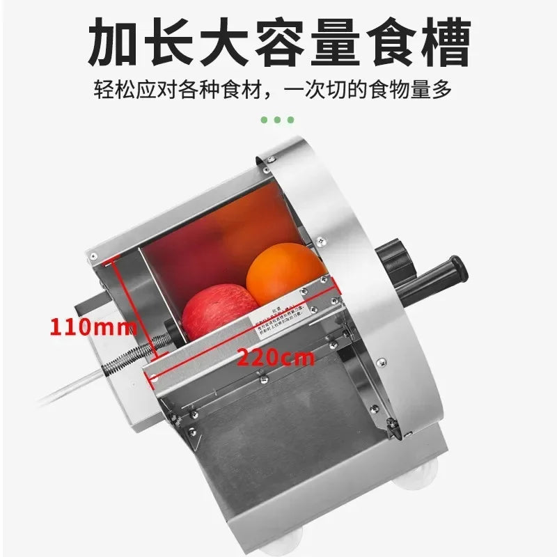Stainless Steel Commercial Slicer Lemon Slice Potato Fruit