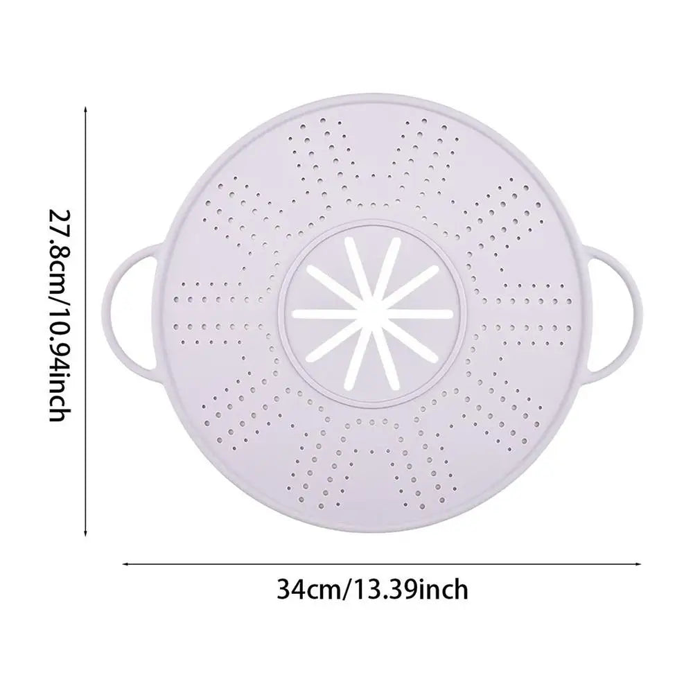 Silicone Splatter Guard Frying Pan Splash Shield Cover