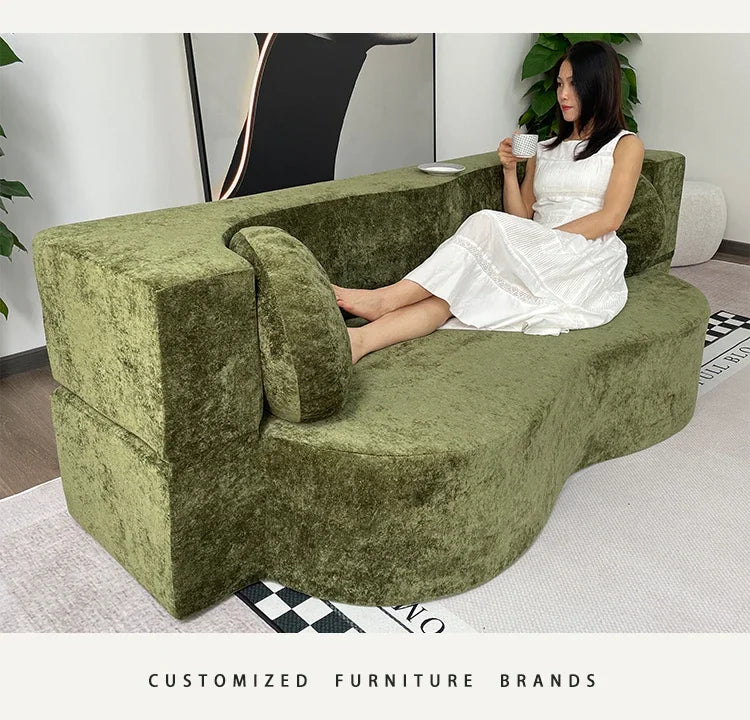 Compression Sofas Vacuum Living Room Sofa Pure Sponge