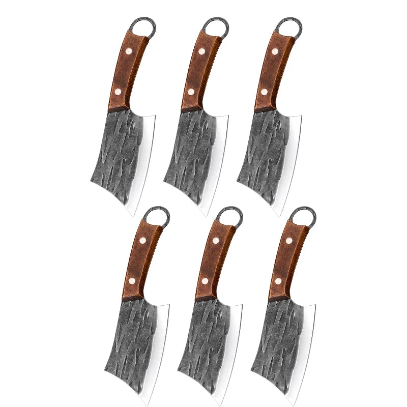 Handmade Forged Chinese Cleaver Knife Ultra Sharp Slicing