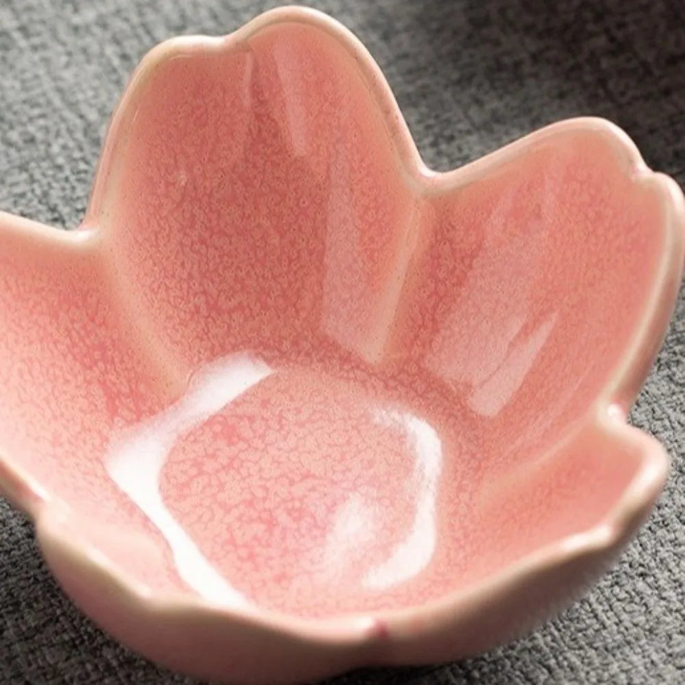 Desktop Organizer Retro Ceramic Dipping Dish Exquisite Cute