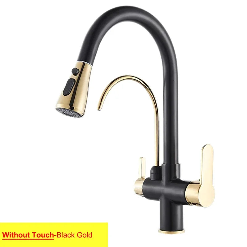 Touch On Filtered Faucet Three Ways Cold Drinking