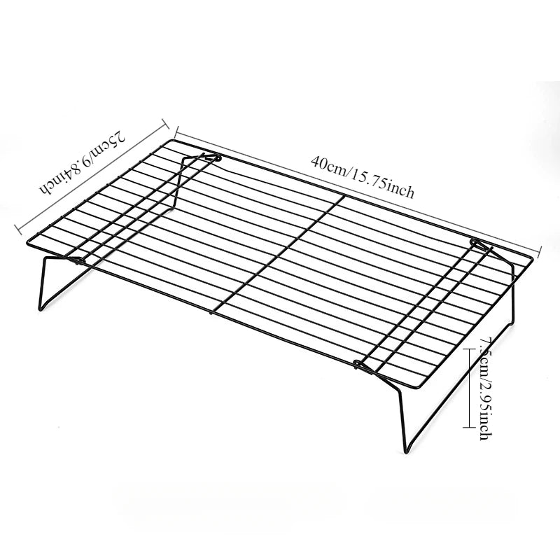 Stainless Steel Bread Cake Cooling Rack Carbon Steel