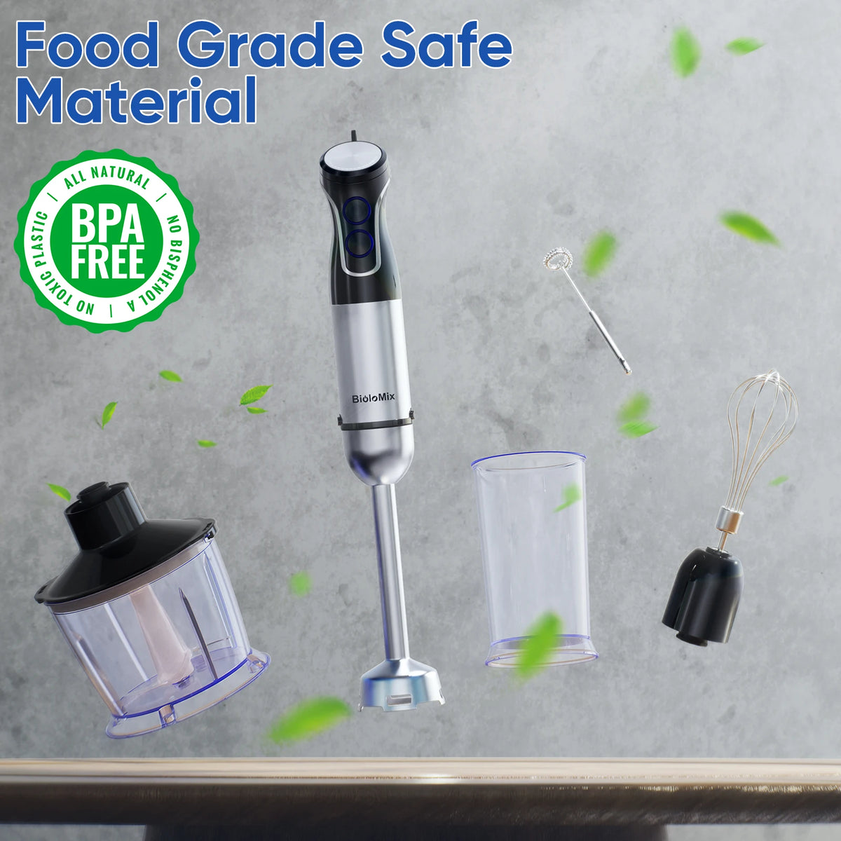 Biolomix In Immersion Hand Blender 1500w Blender 304