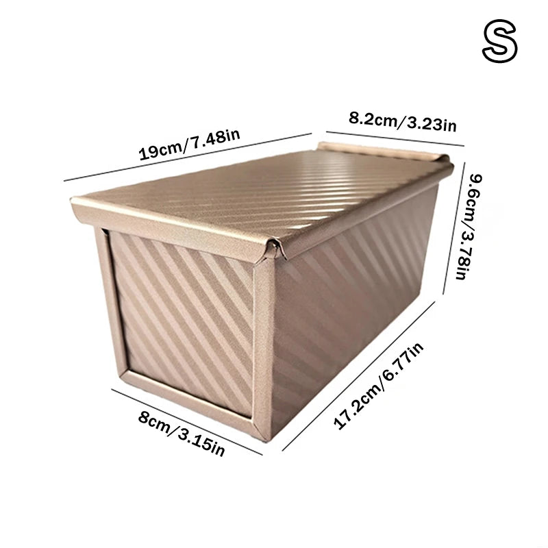 1pcs Rectangle Loaf Pan Cover Oven Baking Mould
