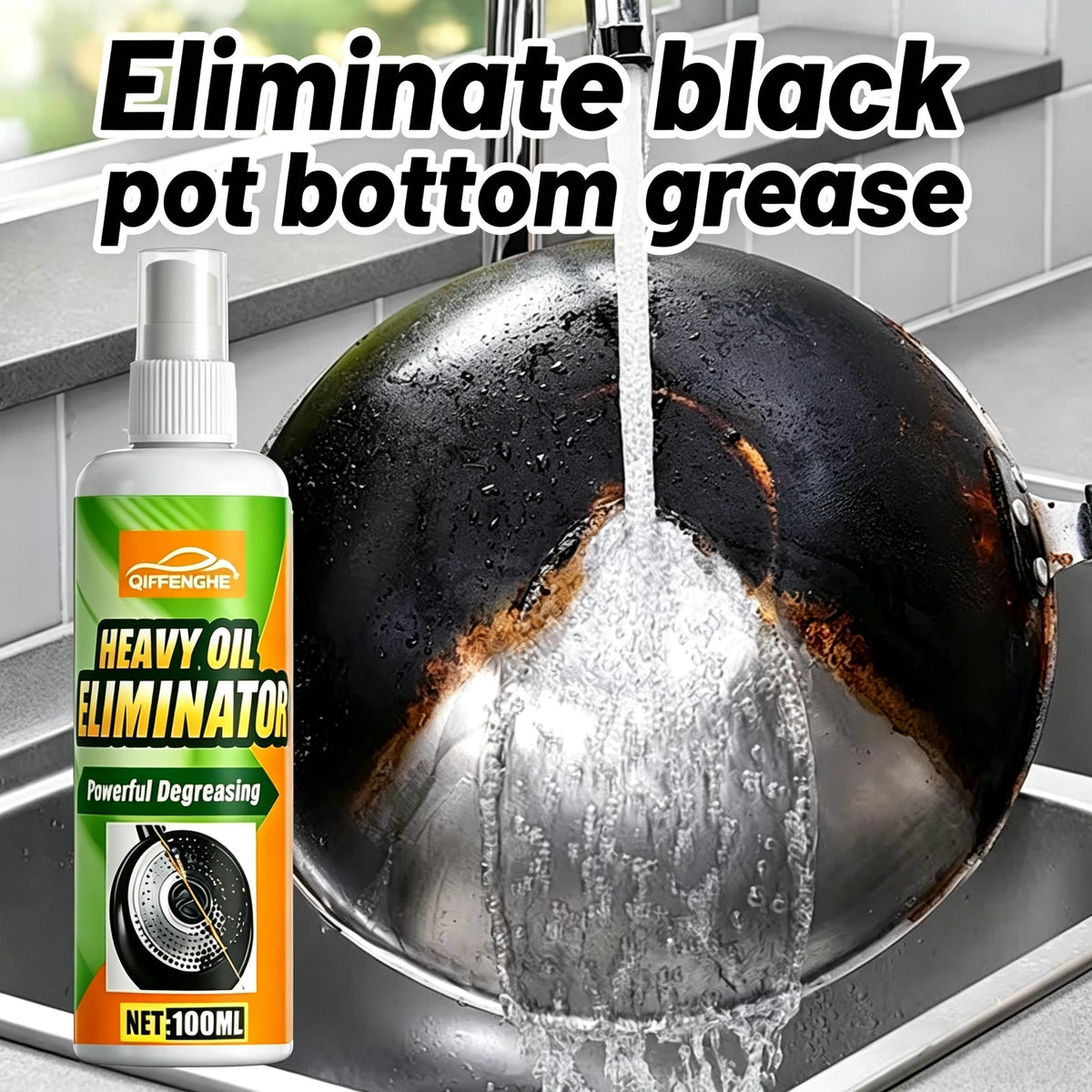 Powerful Degreaser Quickly Break Down Thick Grease Clean