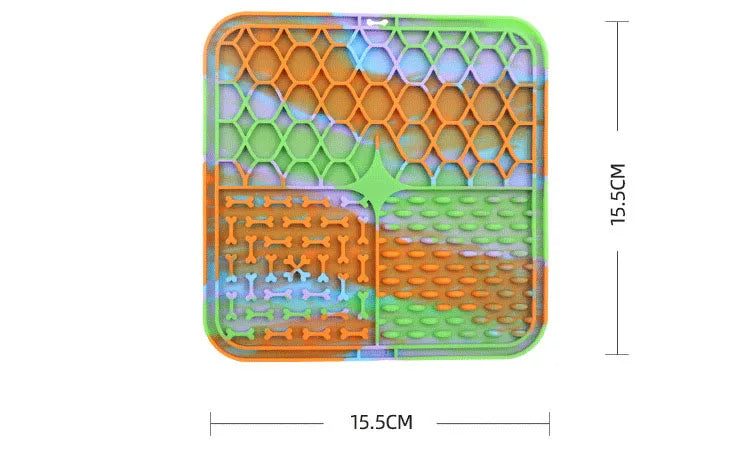 Pet Lick Silicone Mat Pet Slow Food Plate