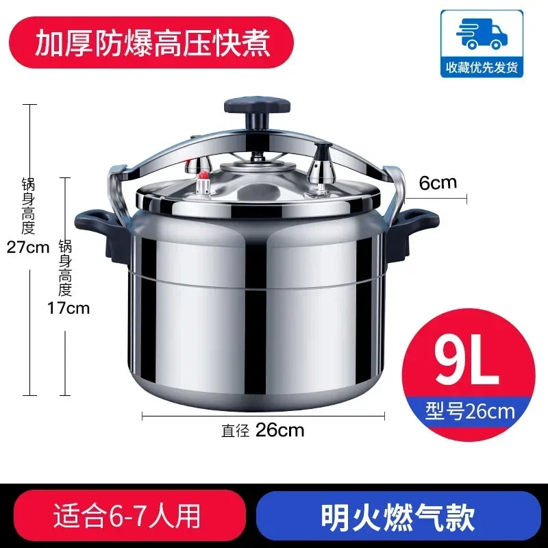 50l Commercial Pressure Cooker Thickened Large Capacity Gas