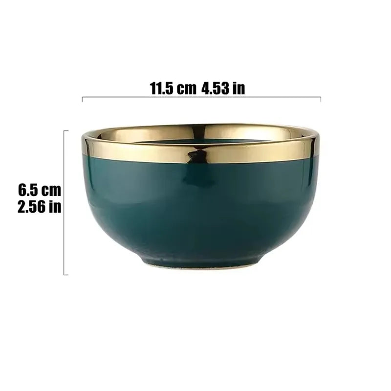 Inch Dark Green Shell Dinner Plate Under-Glazed Ceramic