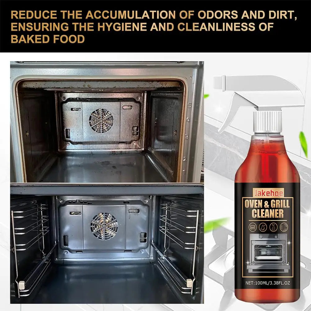 1/2/3 Cleaning Foam Spray Strong Remove Grill Stove