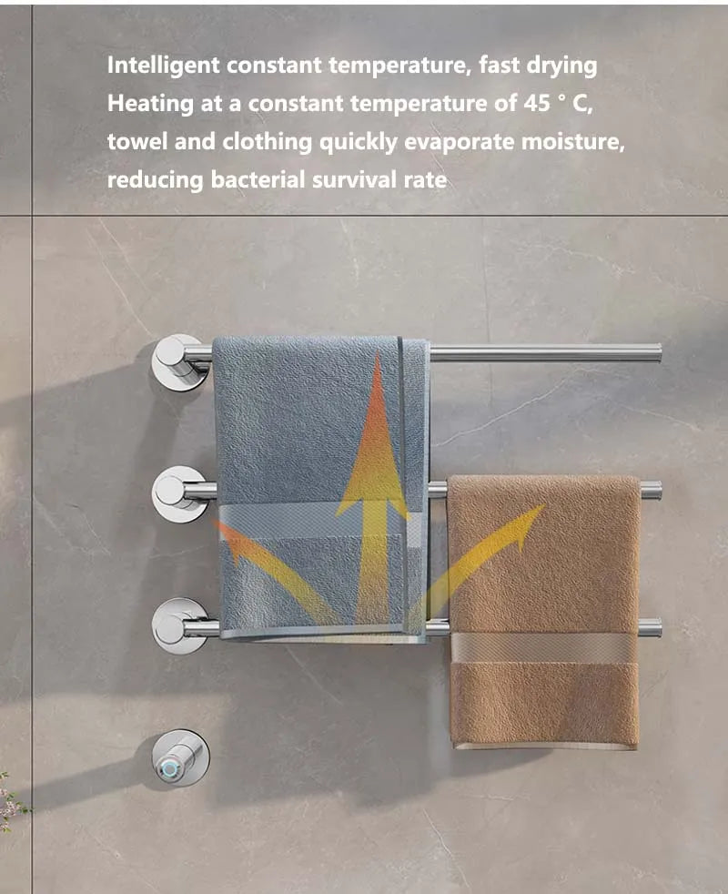 Intelligent Constant Temperature Electric Towel Rack 304