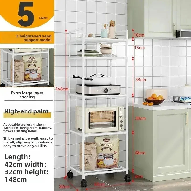 High Space Utilization Storage Rack Upright Multi-Layer Rack