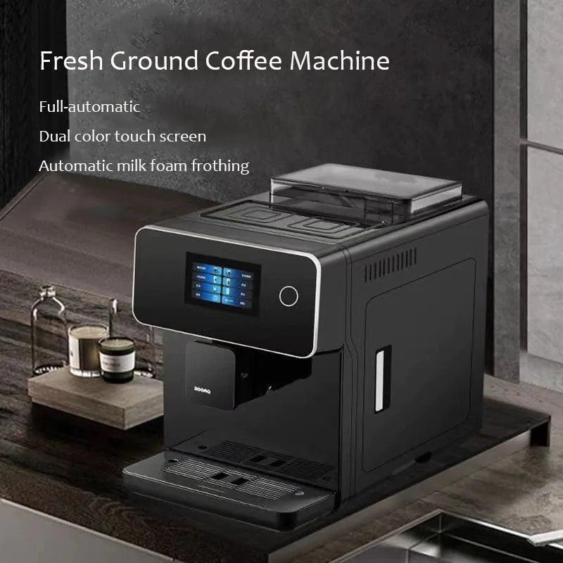 220v Fresh Ground Coffee Machine Fully Automatic Espresso