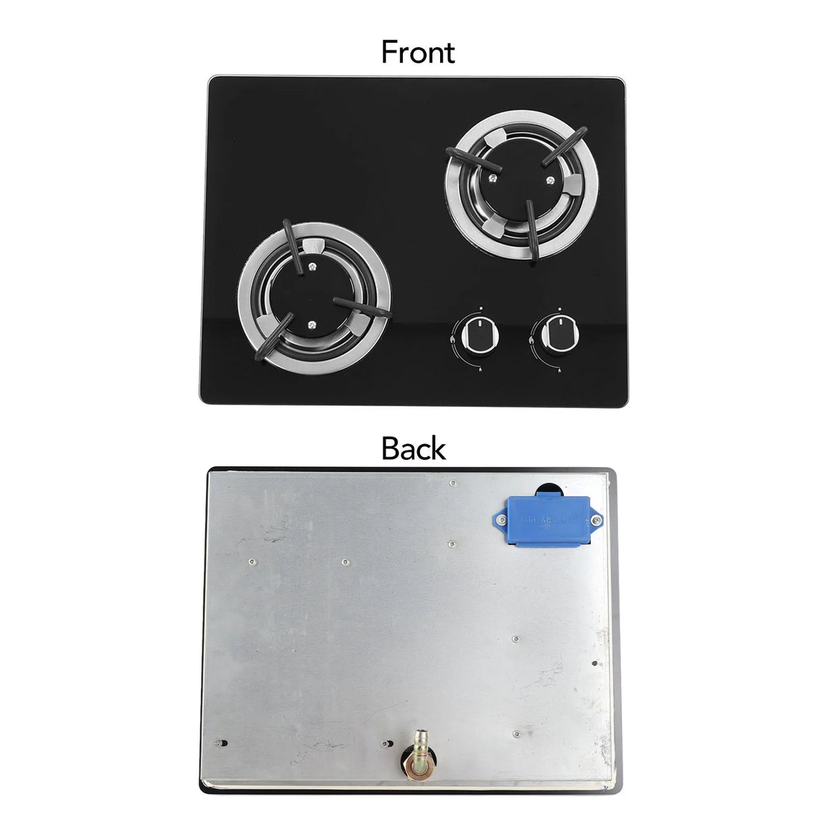 Rv Gas Stove Burners 8kw Power Tempered Glass