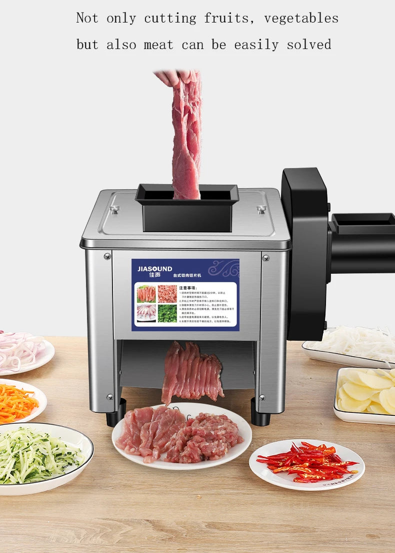 Electric Meat Slicer Machine Automatic Commercial Meat Grinder