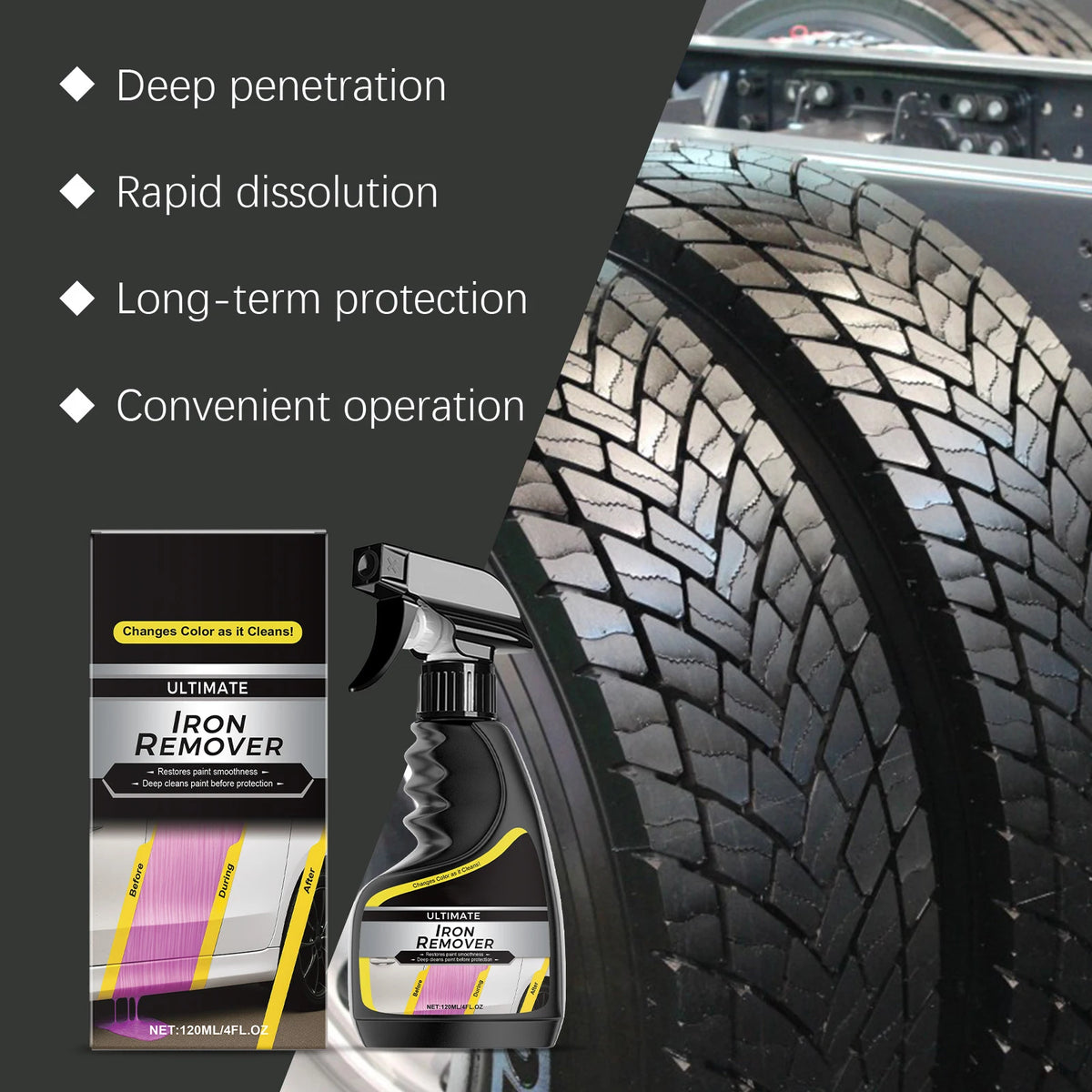 Car Rust Remover Quickly Auto Exhaust Pipe Rust