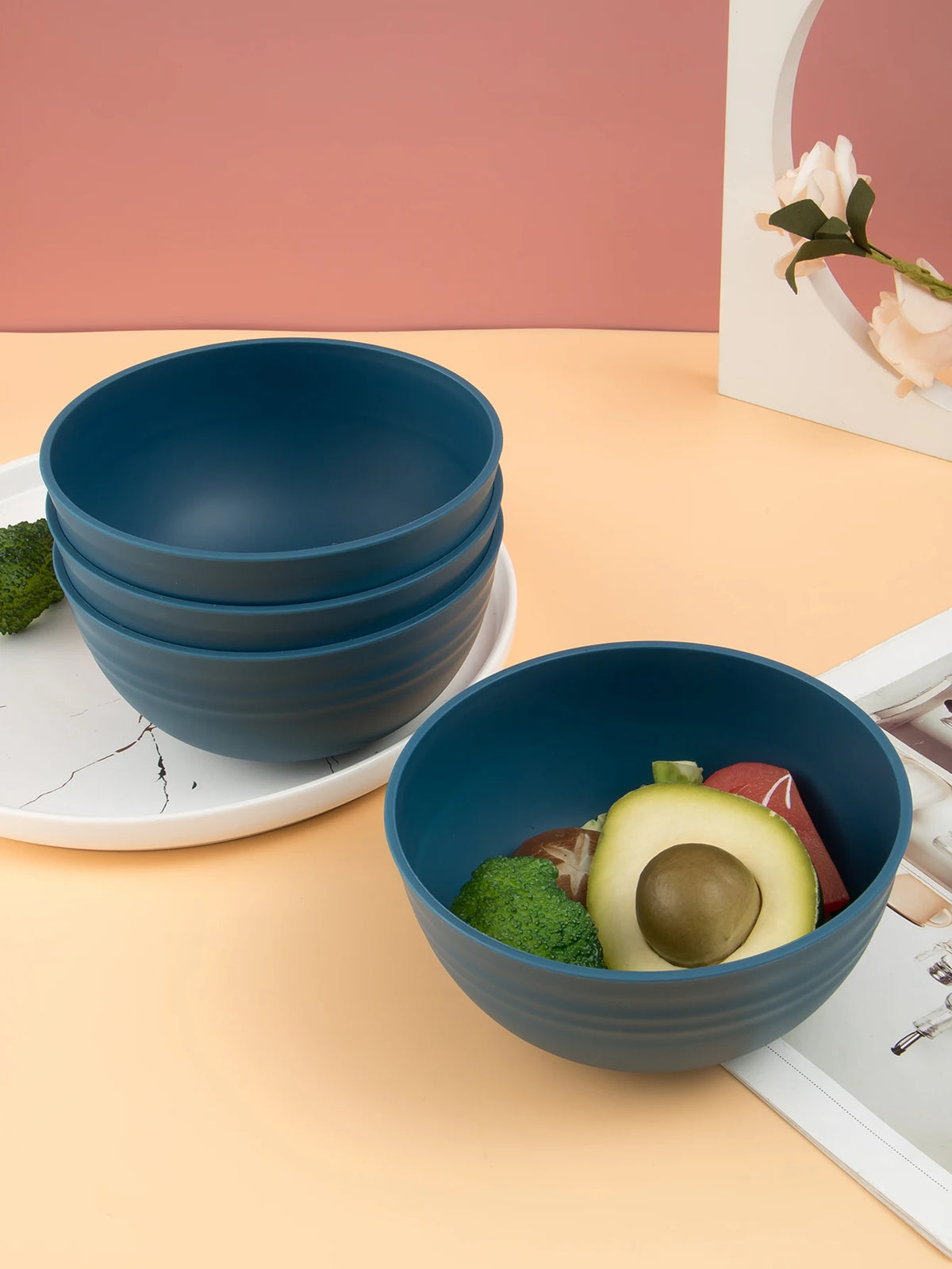 16-Piece /32-Piece Includes Cups Plates Bowls Can Be