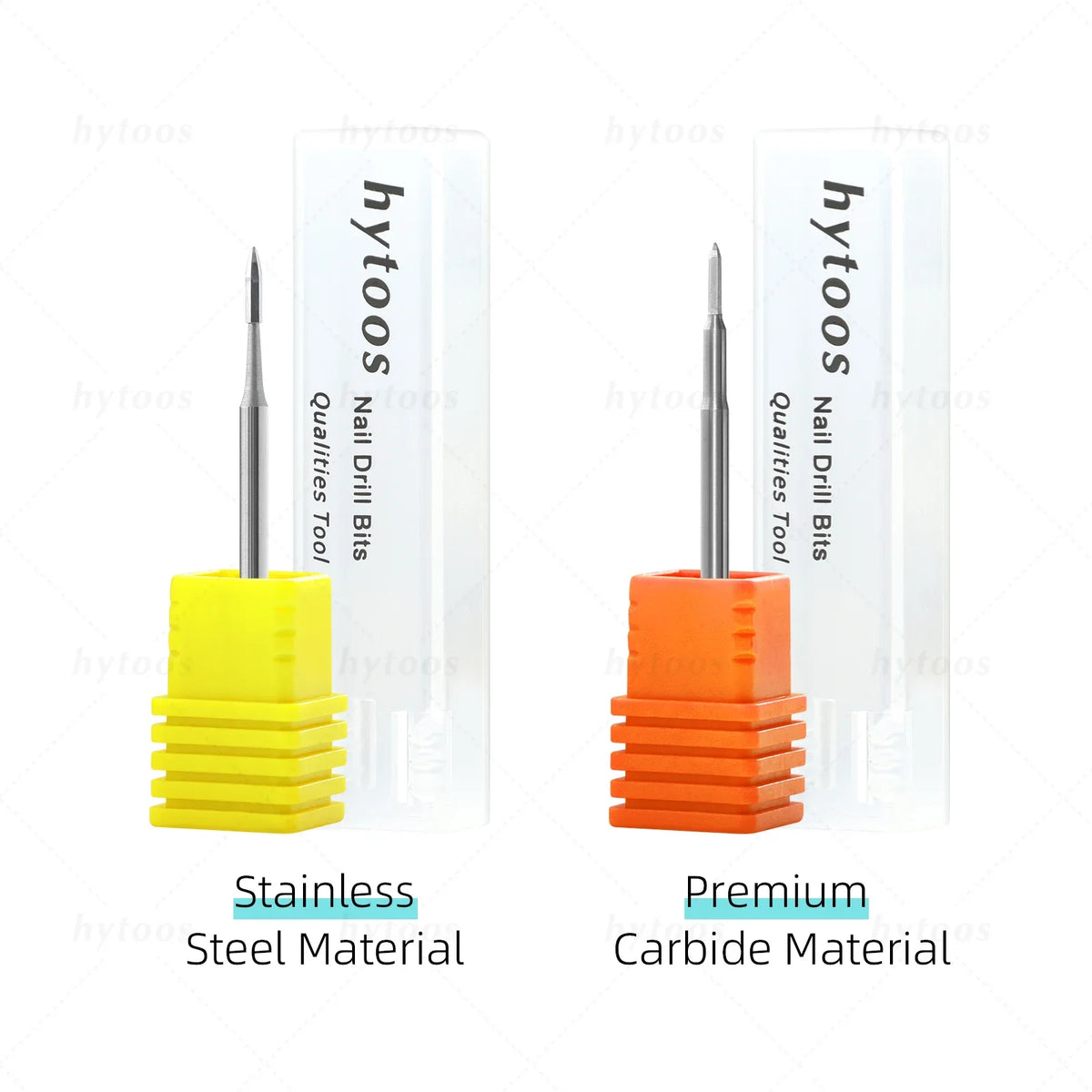 Hytoos Hexagon Carbide Nail Drill Bits Cuticle Cleaner