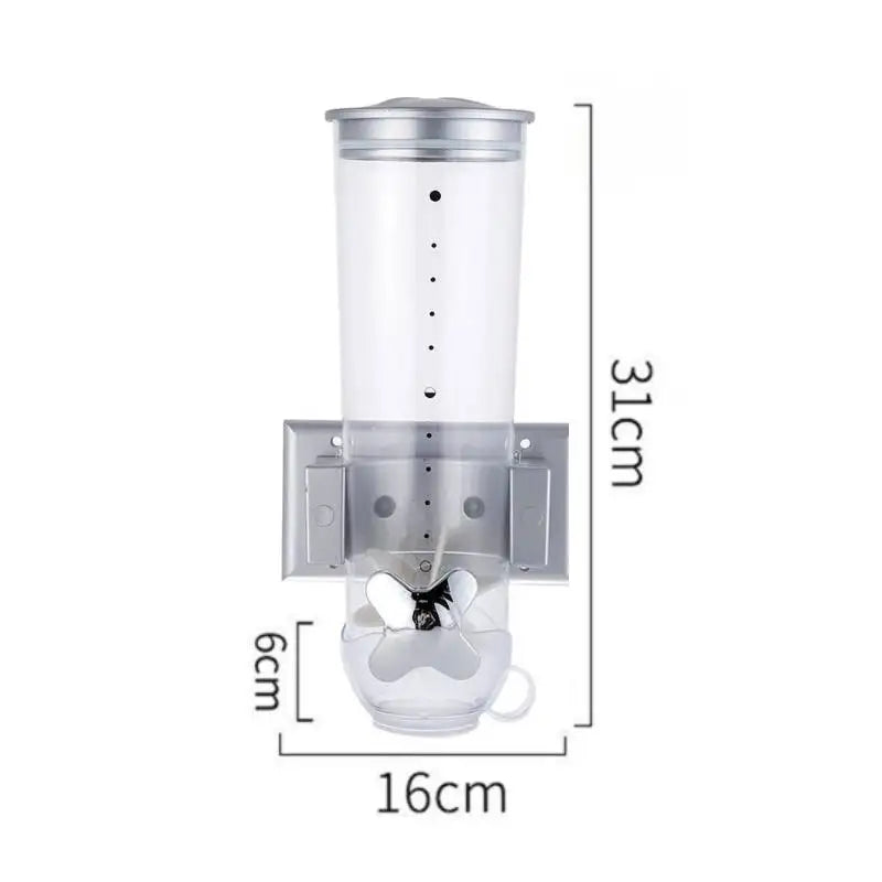 Storage Food Organizer Wall Mounted Dry Food Cereal