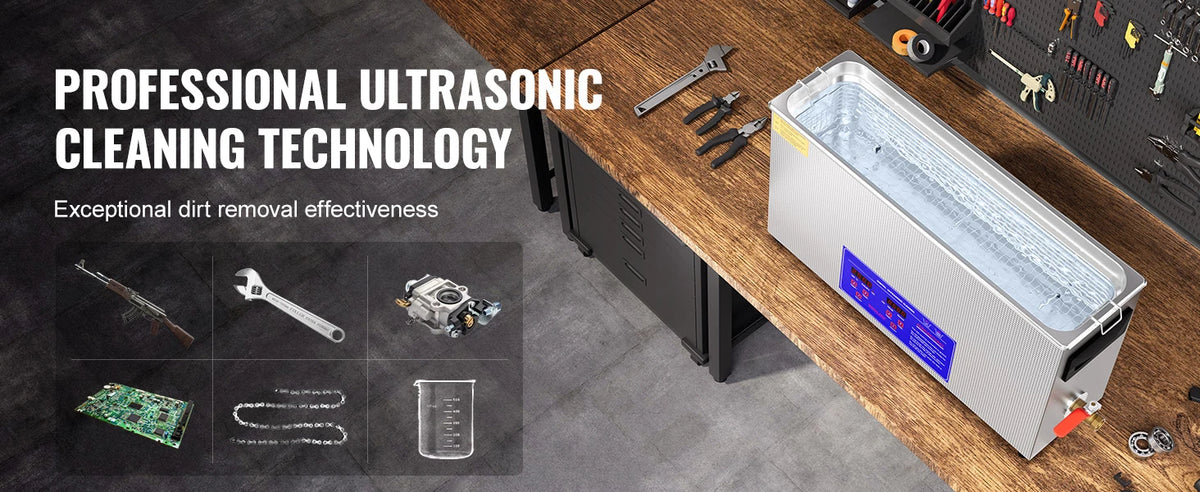 Succebuy 10l Ultrasonic Cleaner 300w 40khz Professional
