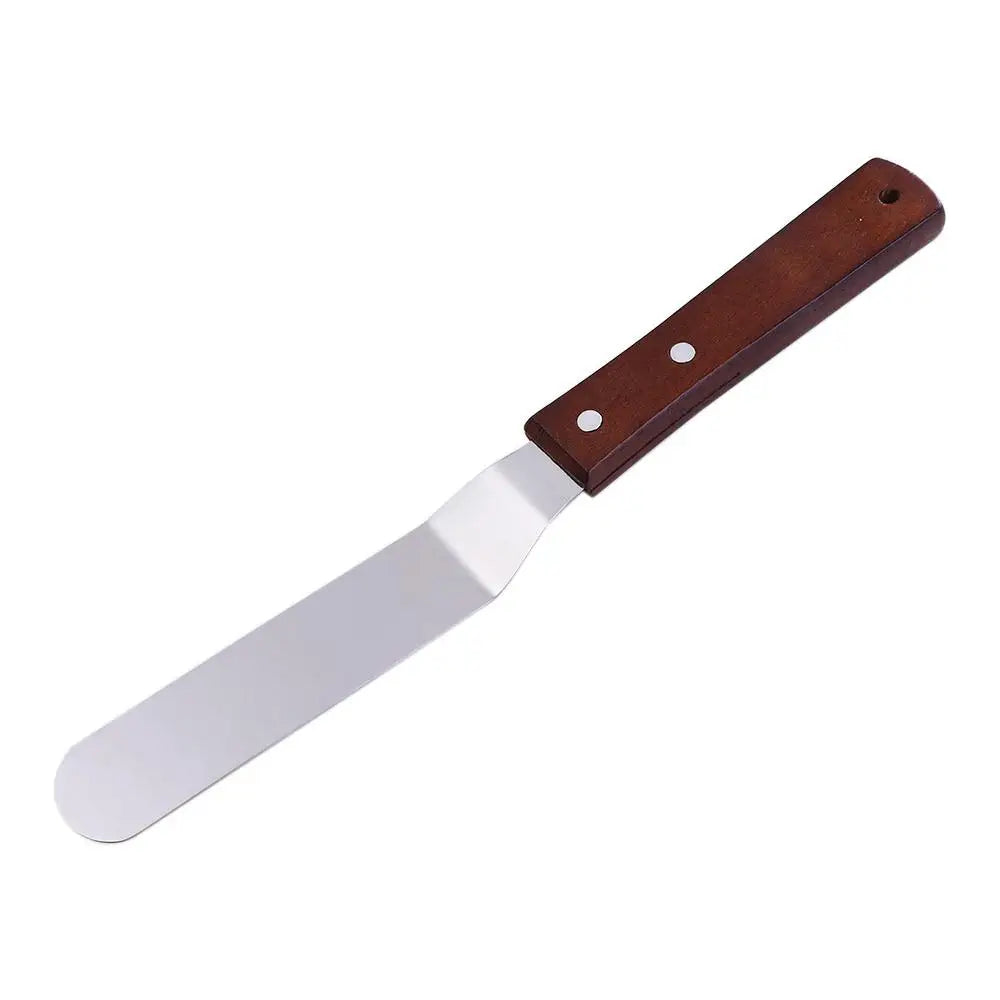 Stainless Steel Butter Scraper Inch Comfortable Grip Cake