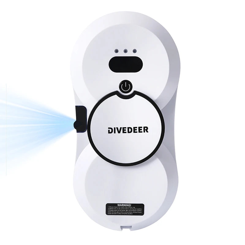 Divedeer Water Spray Window Cleaning Robot High Suction
