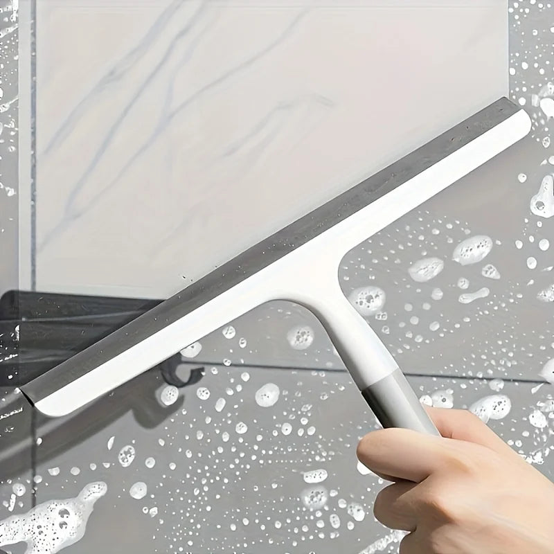 Silicone Shower Scraper Cleaner Bathrooms Multi-Purpose Squeegee