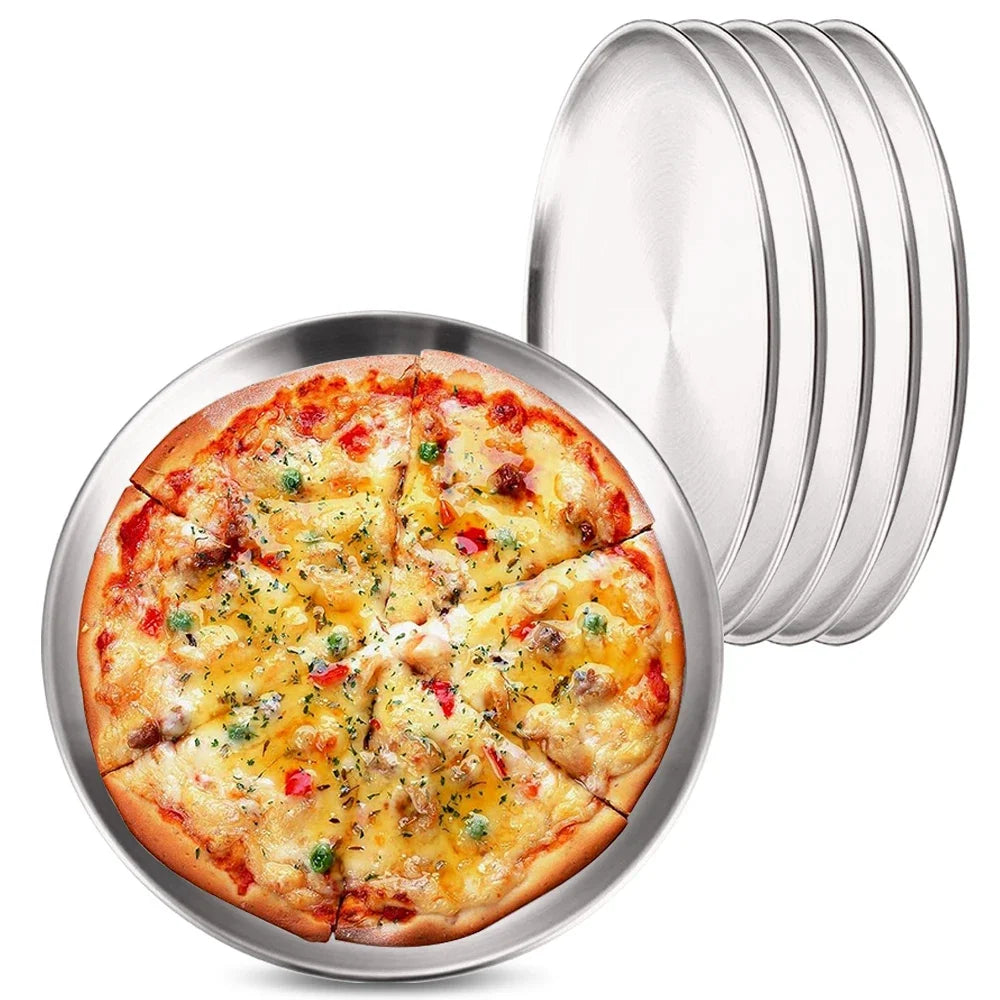 6pcs High Quality Stainless Steel Bone Spitting Dish