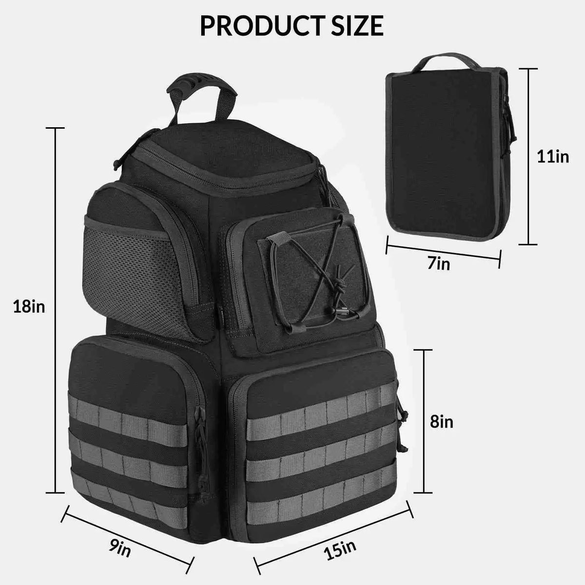 Outdoor Tactical Hiking Bag Travel Backpack Large Capacity