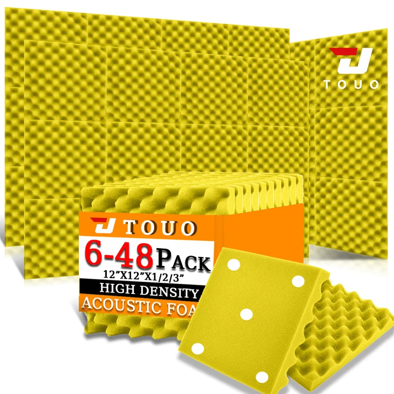 Sound Absorbing Foam Panel 6/12/24/48 Acoustic Foam Studio