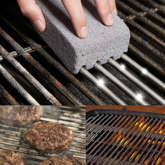 1pc Bbq Grill Cleaning Brush Brick Block Barbecue