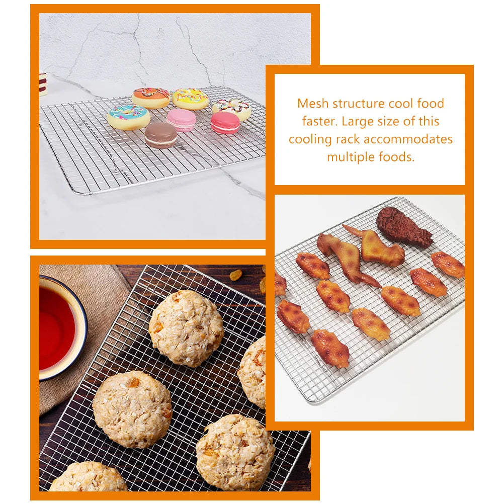 Stainless Steel Bakeware Cookie Cooling Rack Oven Range