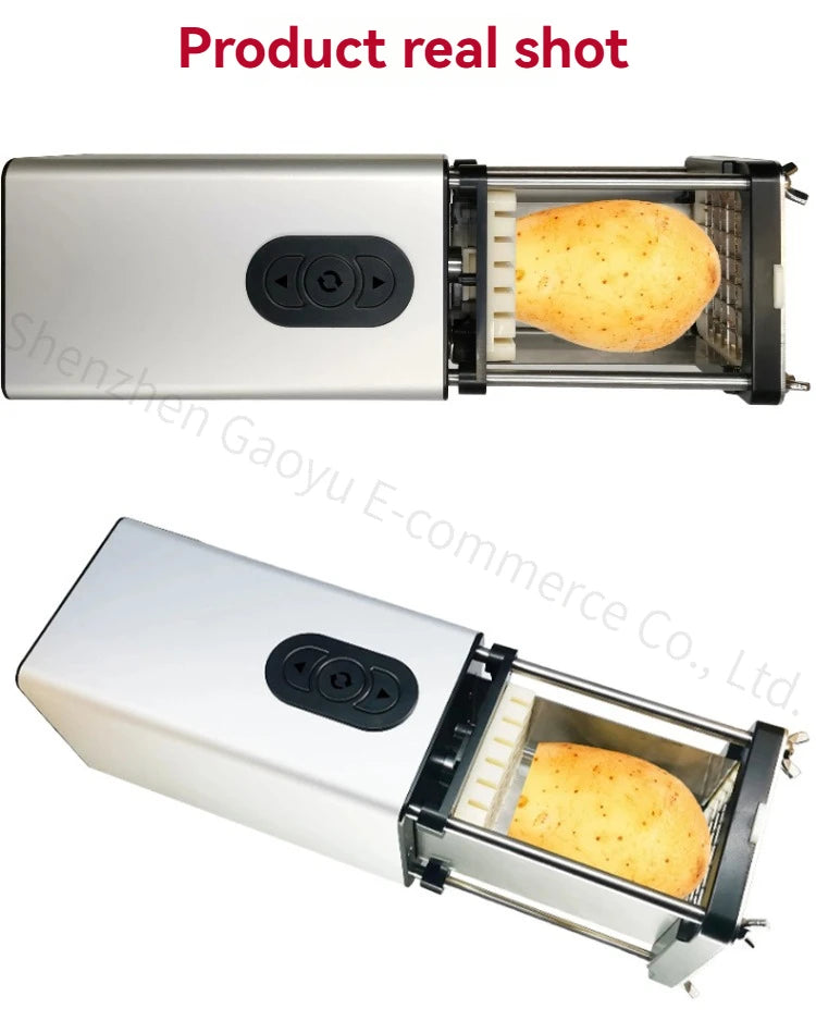 Commercial Vegetable Chopper Electric French Fry Maker Slicing
