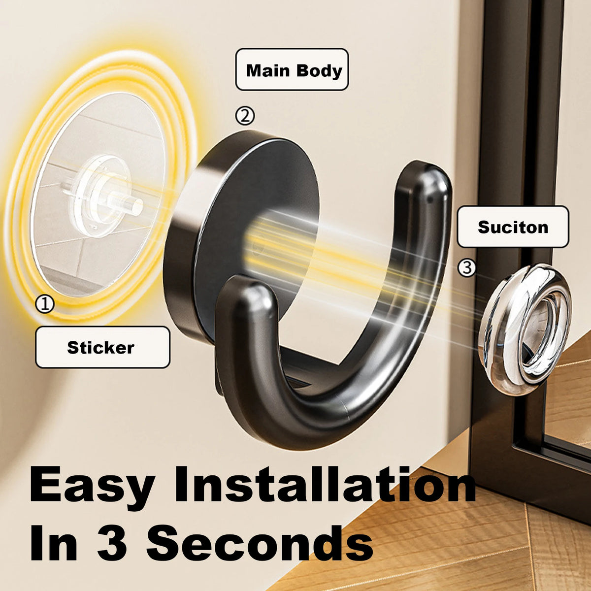 Slippers Rack No Punching Bathroom Simple Slipper Hook