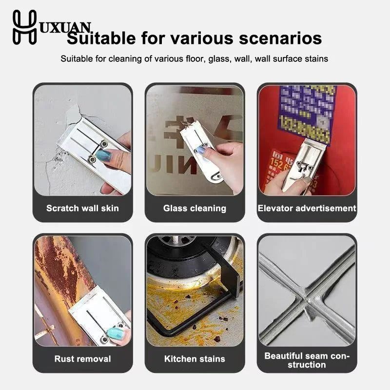 Stainless Steel Cleaning Scraper Removal Scraper Ceramic Tile