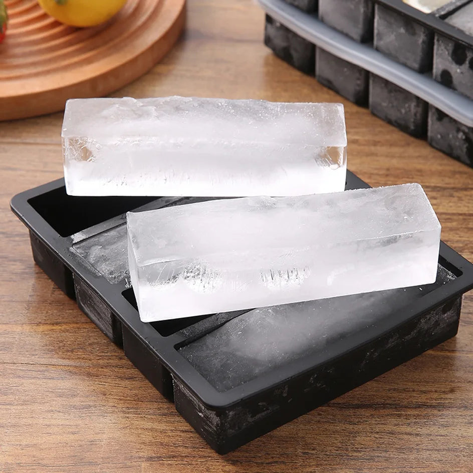 Ice Cube Tray Lid Large Long Ice Mold