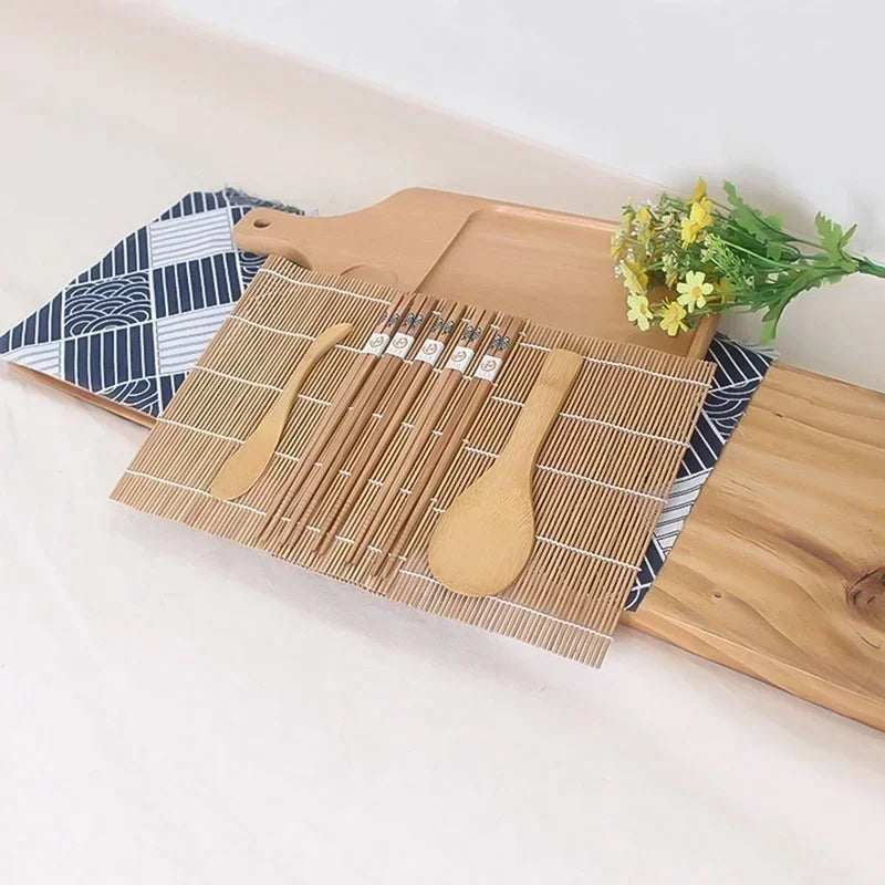 9pcs/Set Diy Sushi Maker Rice Mold Making Kit