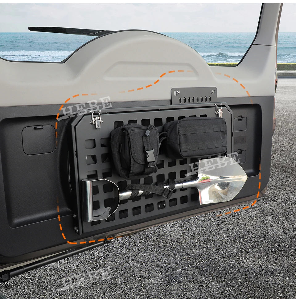 Hebe Double Layer Tailgate Shelf Trunk Storage Rack