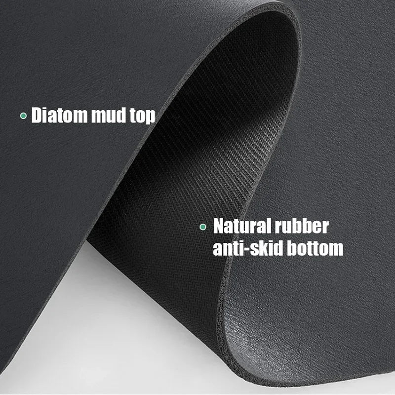 Countertop Dish Drying Mat Absorbent Drain Mat Non