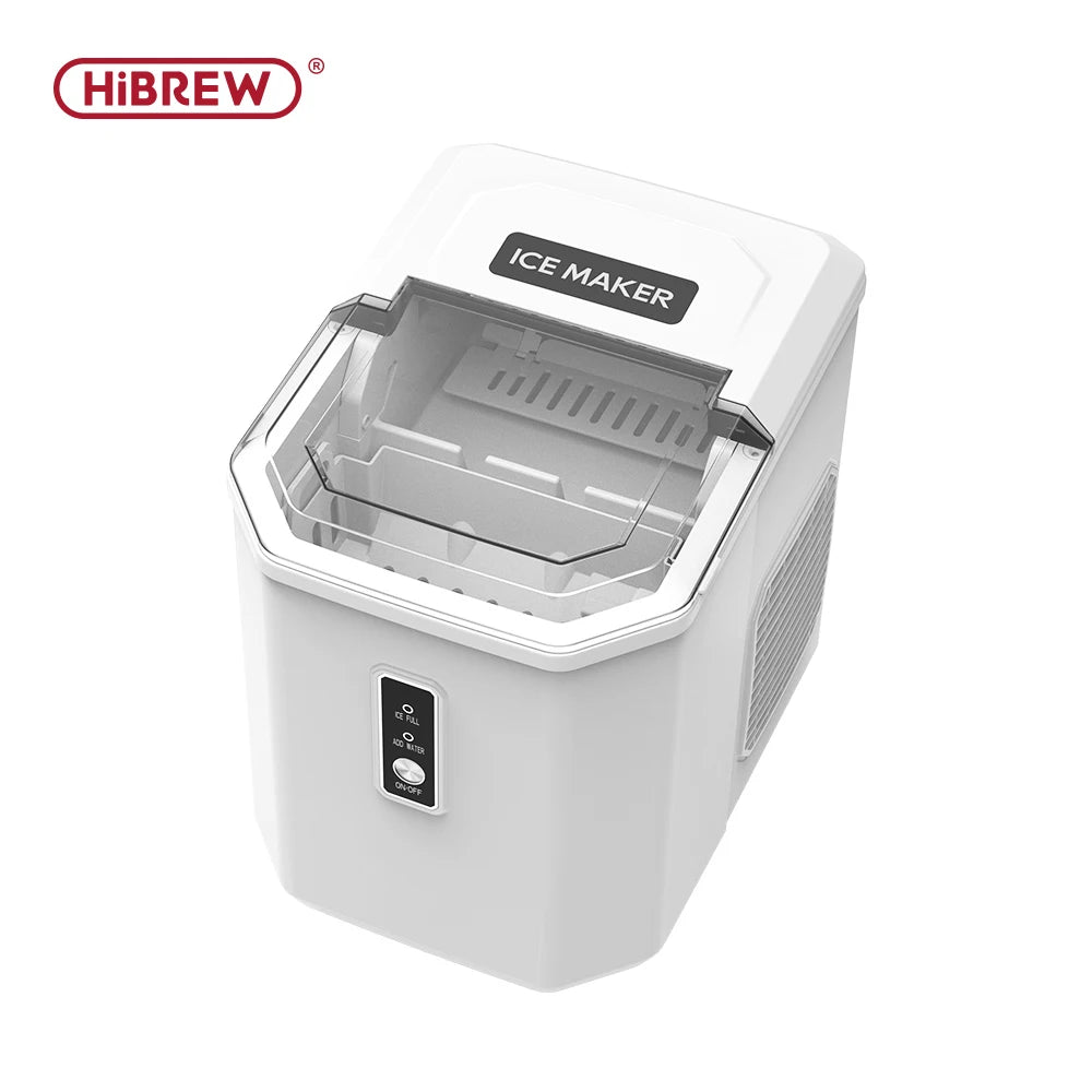 Hibrew Ice Maker Machine Automatic Ice Maker Self-Cleaning