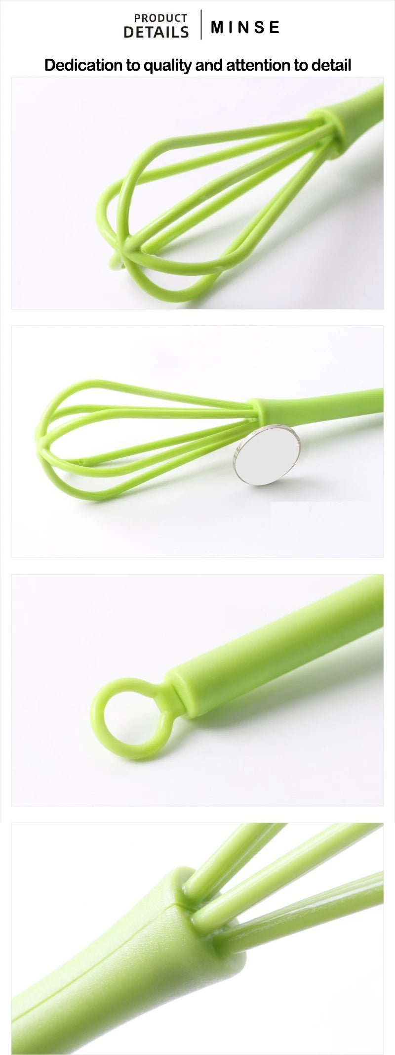 Egg Hand Mixer Whisk Plastic Cooking Cream Baking