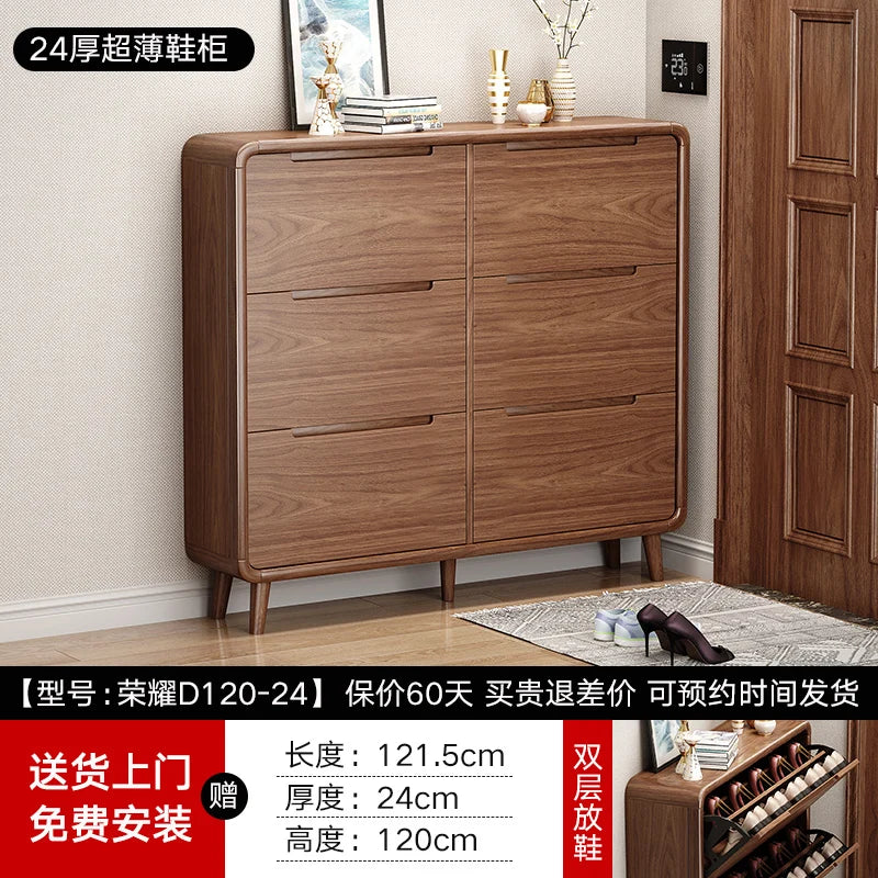 Modern Organizer Shoe Cabinet Storage Mobile Display Living
