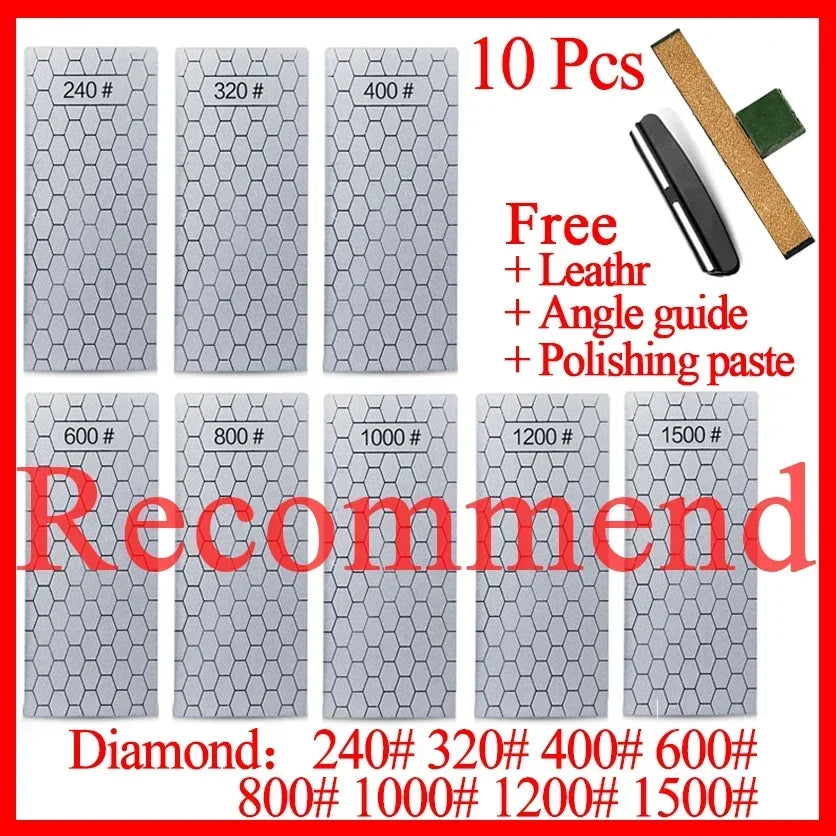 400 600 1000 120grit Diamond Knife Sharpener Sharpening