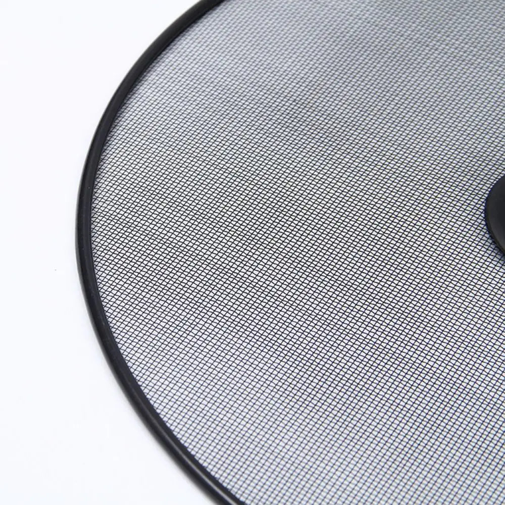 Black Splatter Screen Anti Grease Frying Pan Oil
