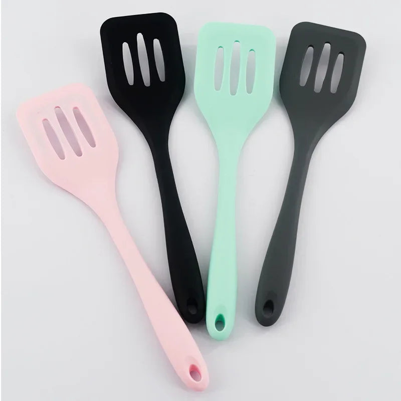 Egg Fish Frying Pan Scoop Silicone Turners Cooking