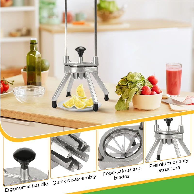 8-Section Wedger Lemon Slicer Cutter Lemon Wedge Slicer