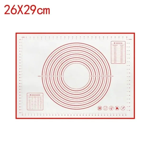 Untior 1pcs Kneading Dough Mat Silicone Baking Mat