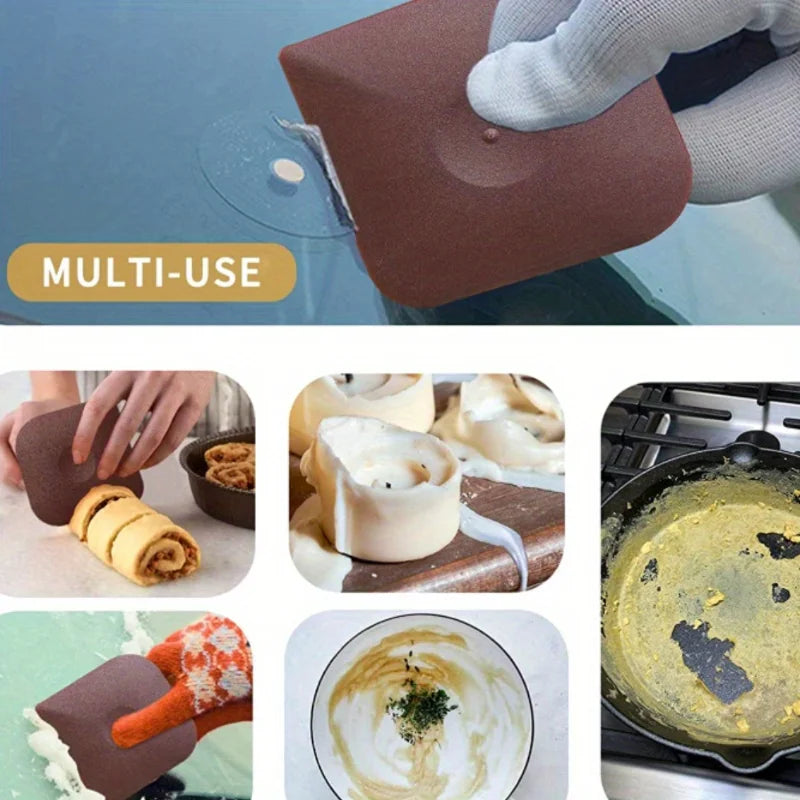 Tableware Scraper Cast Iron Cleaning Scraper Polycarbonate