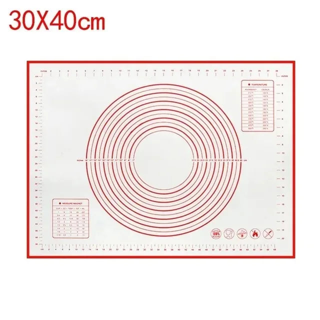Untior 1pcs Kneading Dough Mat Silicone Baking Mat